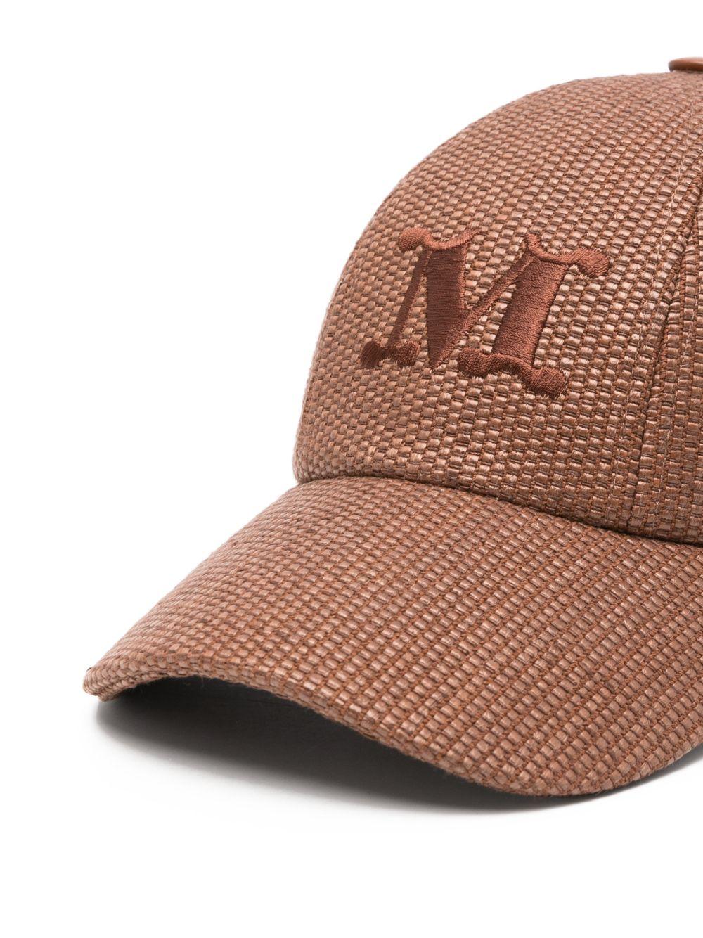 Cappello In Stuoia Di Rafia MXACIRCENSE 007 BROWN MAX MARA