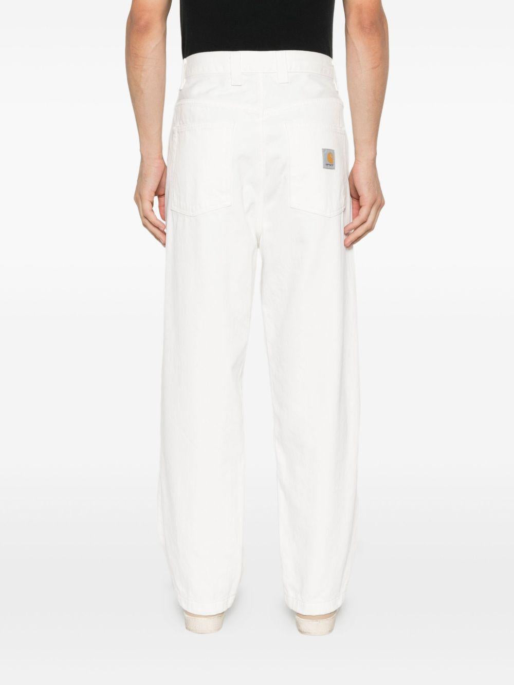 Brandon Pant 'Smith' Denim I035893 0202 WHITE RINSED CARHARTT WIP
