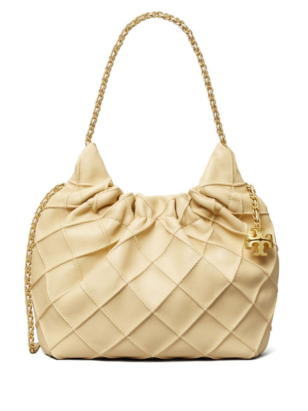 Fleming Mini Hobo bag 162451 700 VANILLA SOFT SERVE TORY BURCH