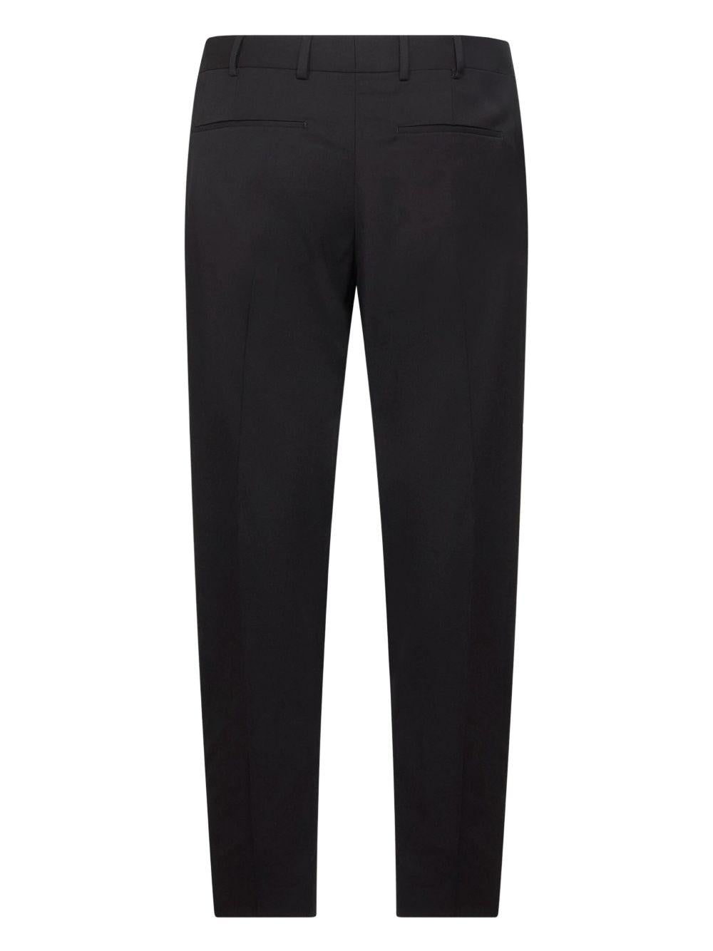 Pantaloni Bi-Stretch In Lana CORFZ1Z00FWDMA37 0990 NERO PT TORINO