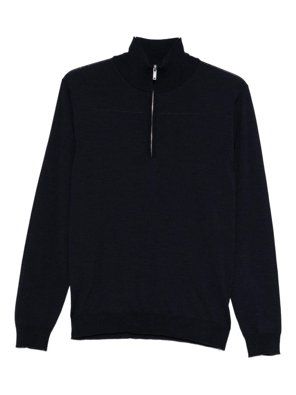 Maglione Con Zip 810205Z0290 N0936 ZANONE