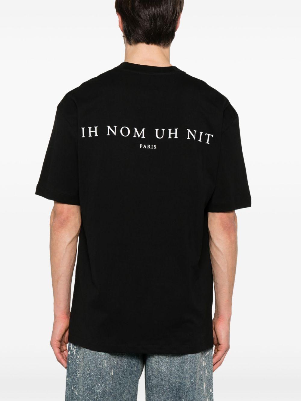 Leopard Mask T-shirt NUS25230 009 BLACK IH NOM UH NIT