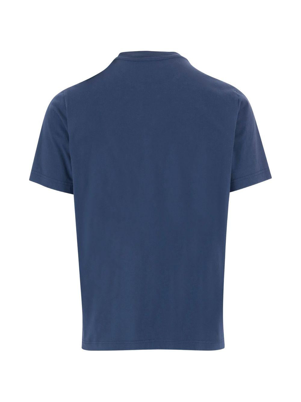 T-shirt in cotone con doppio logo uomo TSPM045R JERSEY DRONE AUTRY
