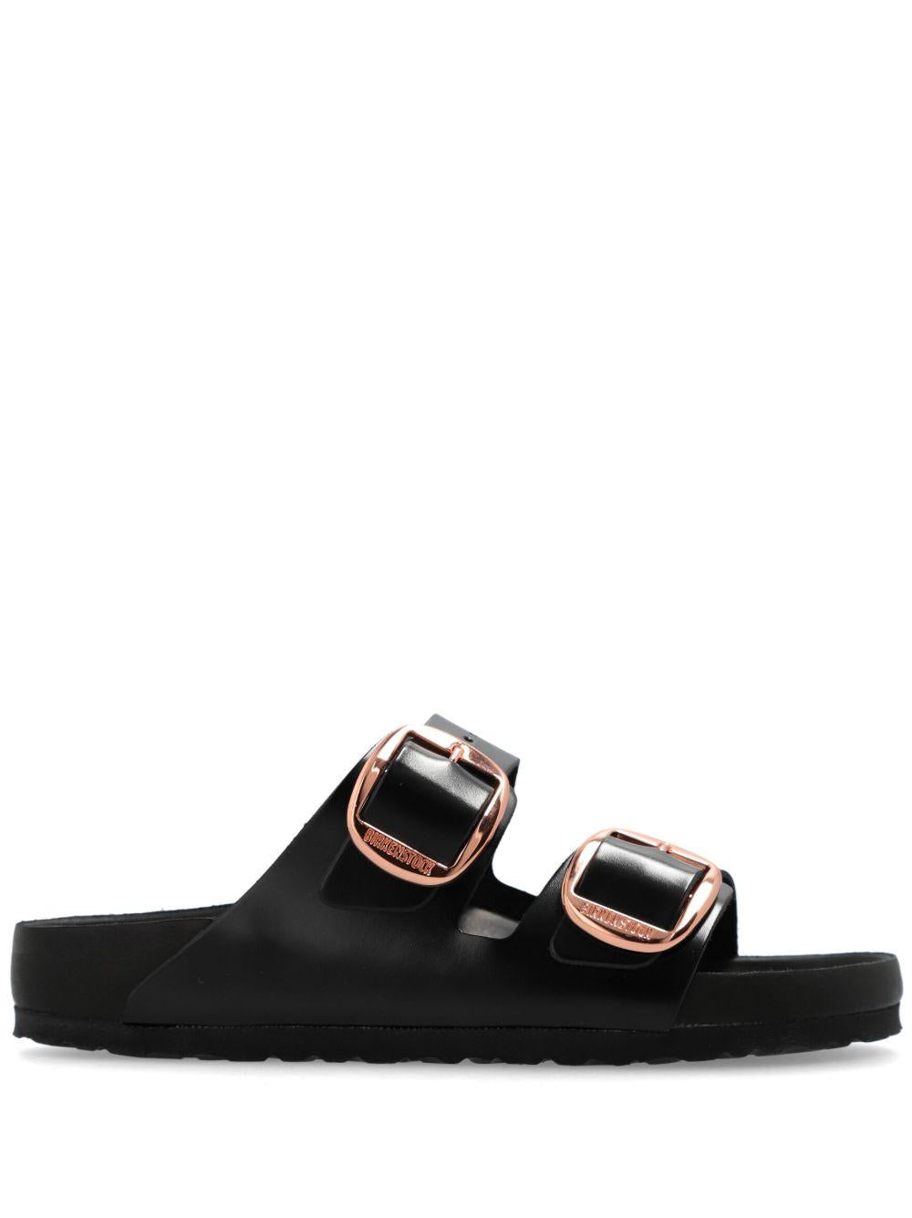 Arizona Big Buckle Pelle naturale vernice - High Shine Black 1027840 SHINE BLACK BIRKENSTOCK