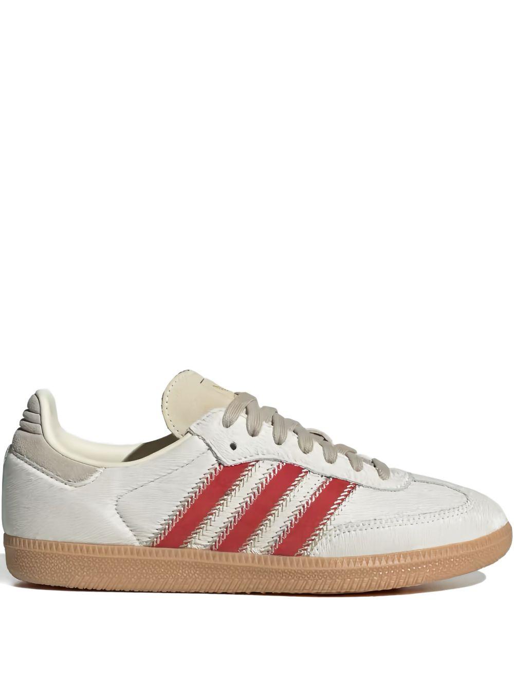 Sneakers Samba OG JS3935 WHITE RED ADIDAS ORIGINALS