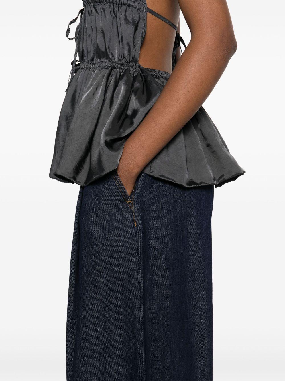 Jeans a gamba ampia 2510109361553 507 INDIGO DRIES VAN NOTEN