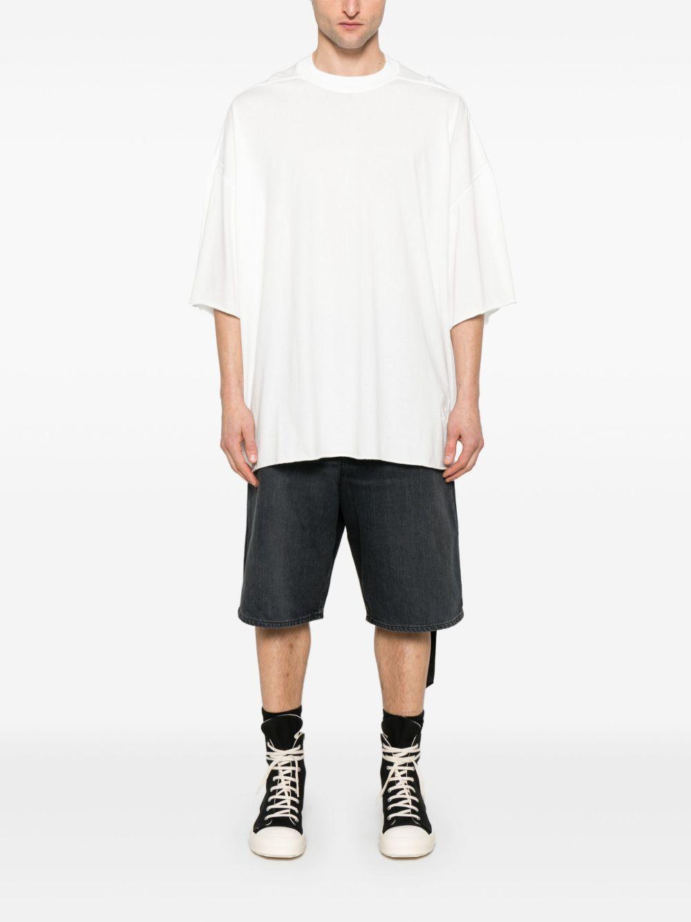 Tommy T T-shirt DU01E3259RN 11 MILK RICK OWENS DRKSHDW