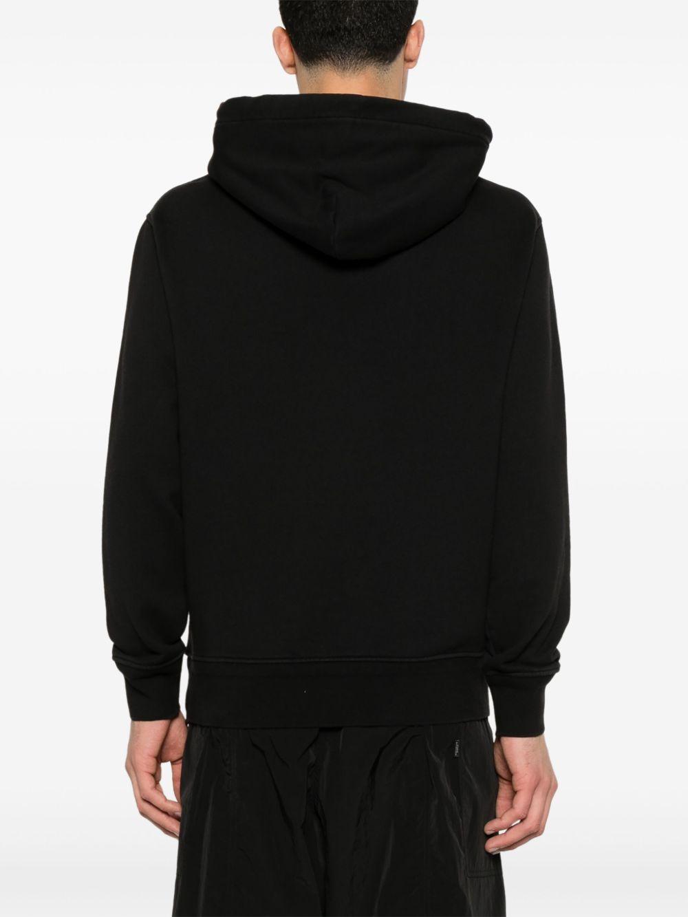 Hoodie 18CMSS099B110044G 999 BLACK CP COMPANY