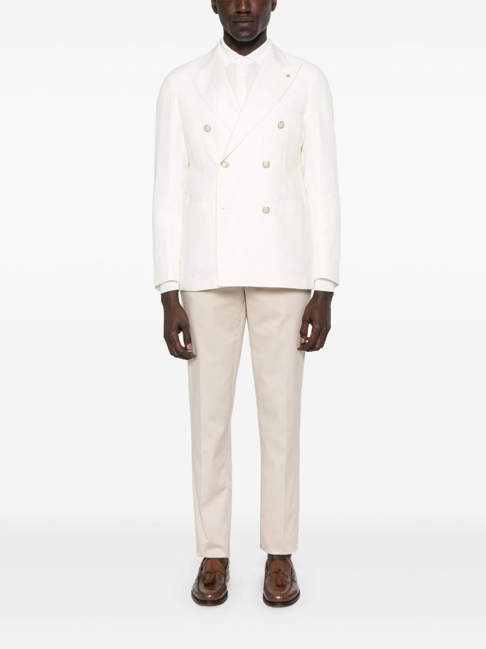 Blazer in twill 1SVS20KPE340305U25E353 EX974 TAGLIATORE