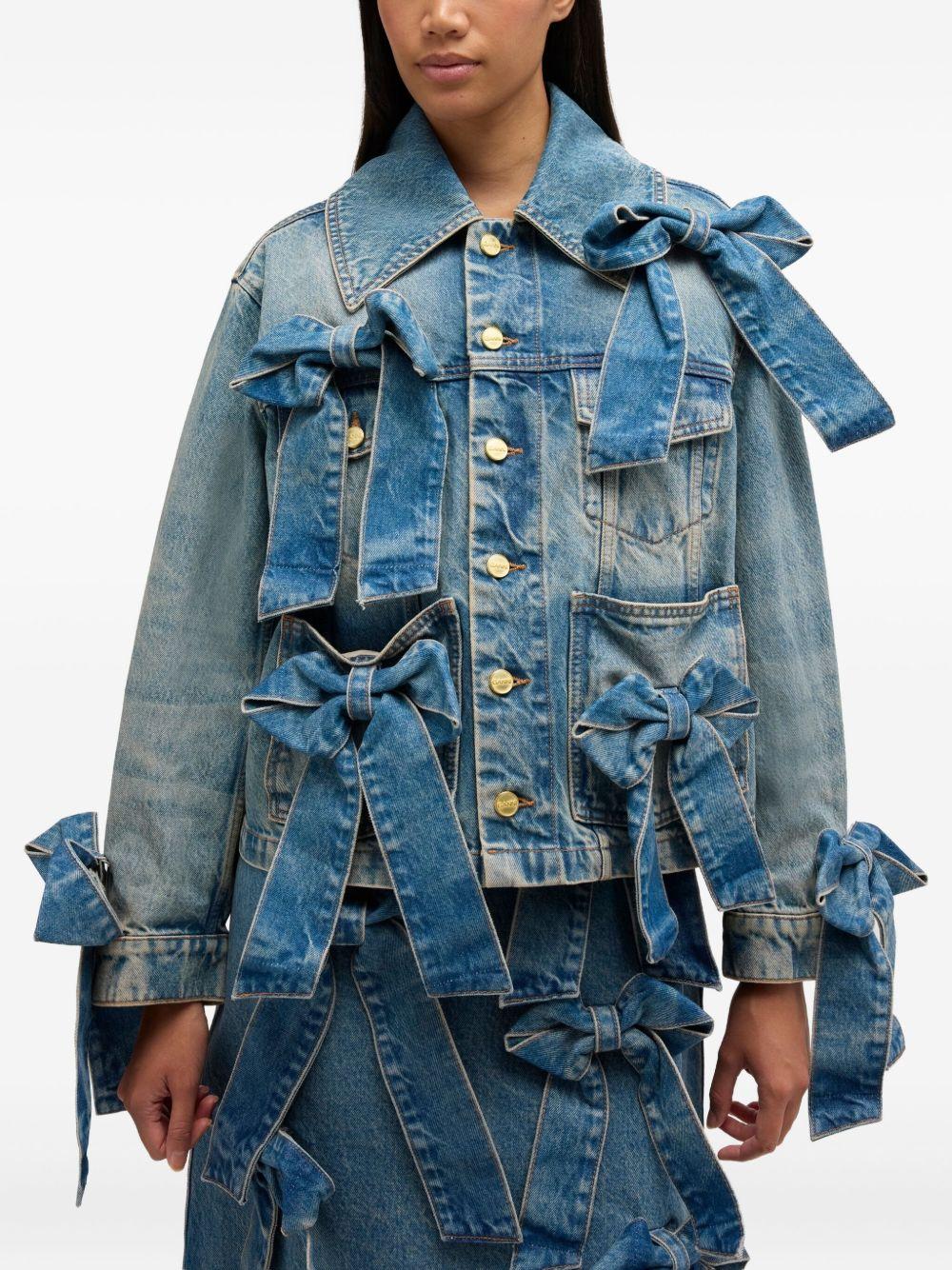 Light Rigid Denim Jacket A1010057 567 MID BLUE VINTAGE GANNI