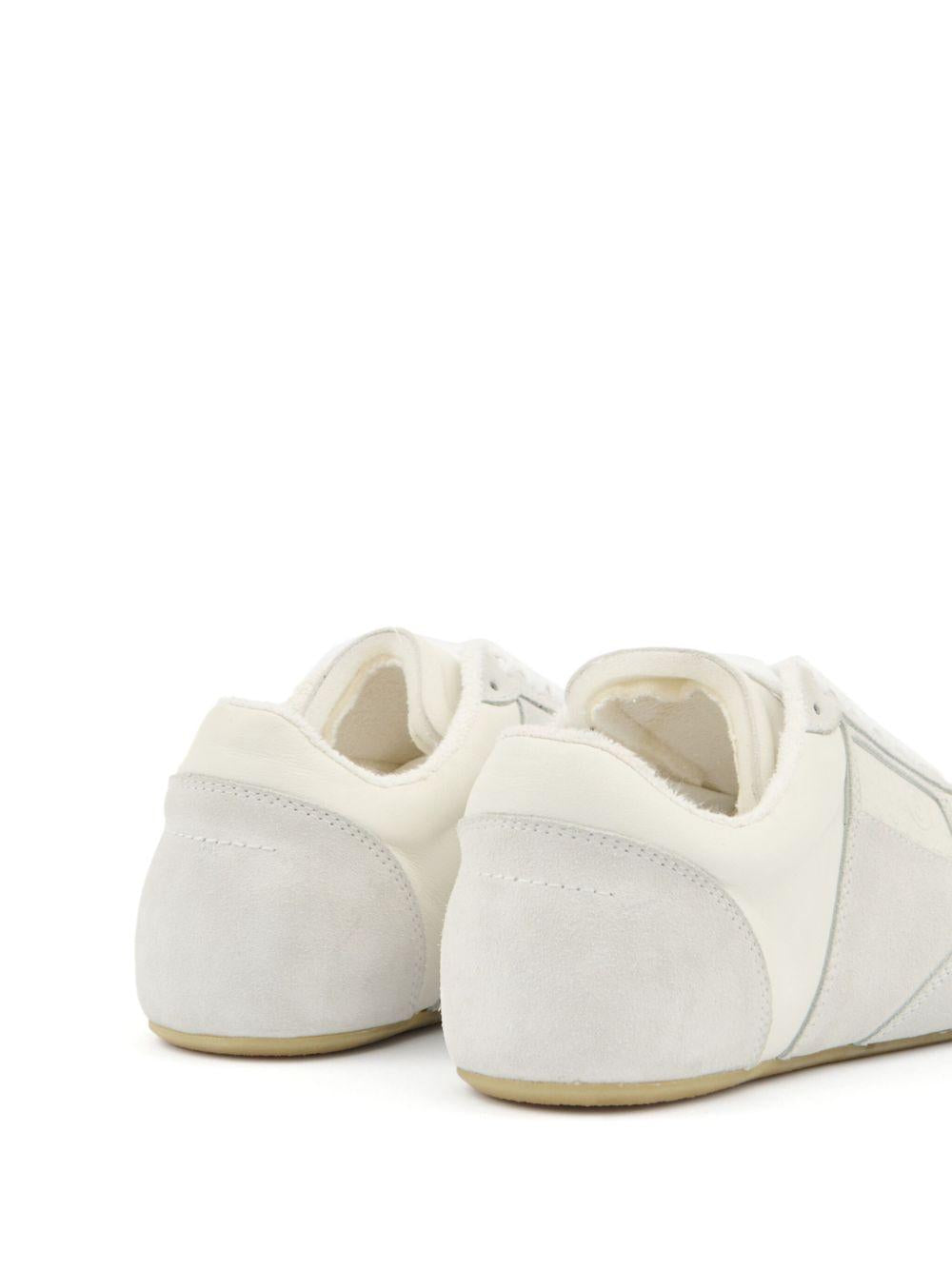 Sneakers anatomiche con numeri impressi<BR/> SH3WS0012P6435 T1003 MM6 MAISON MARGIELA