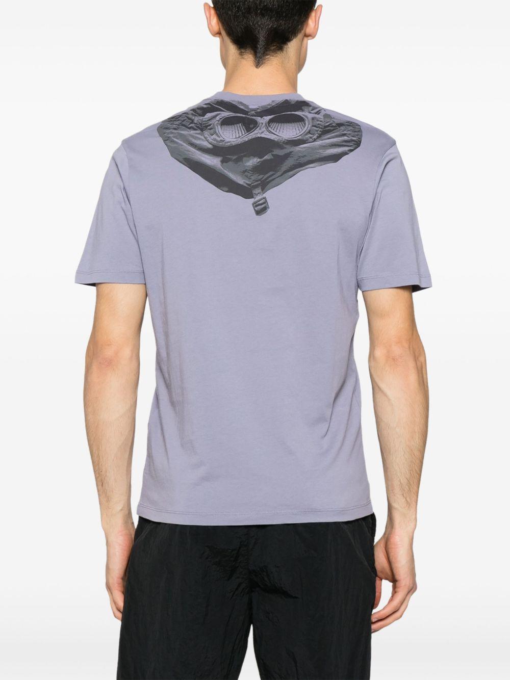 30/1 Jersey Back Goggle T-Shirt 18CMTS030A005100W 774 LAVANDER VIOLET CP COMPANY