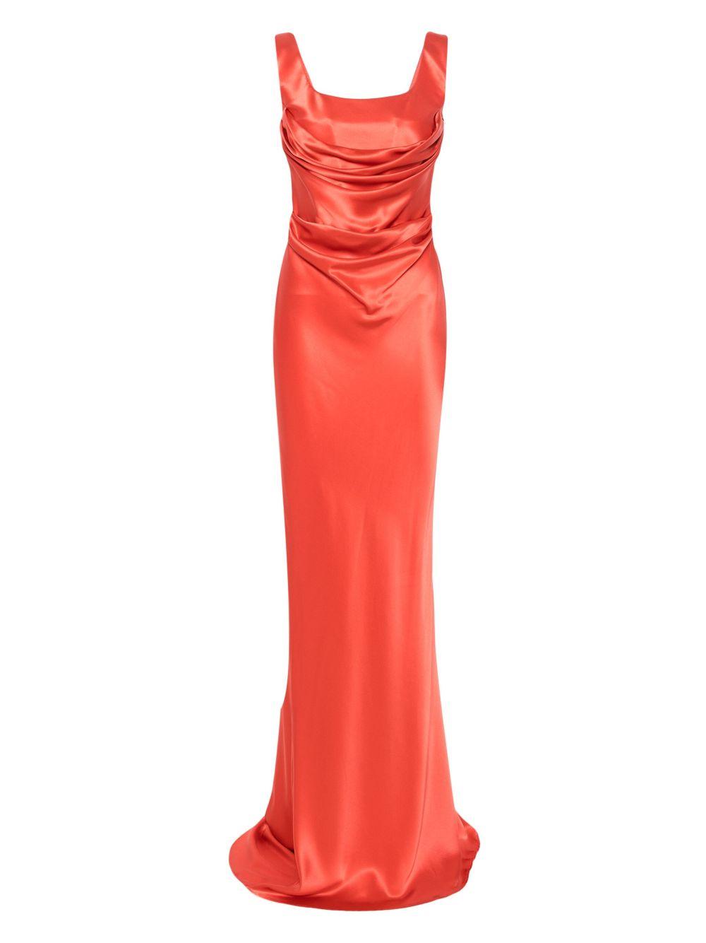 Abito lungo in seta 04SSLD13704422 10 GIUSEPPE DI MORABITO