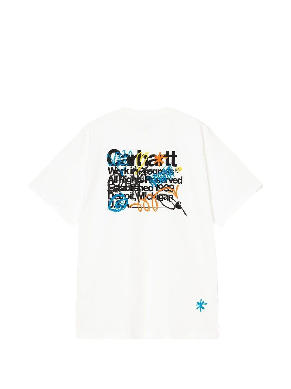 Primary T-Shirt Organic Cotton I036238 02XX WHITE CARHARTT WIP