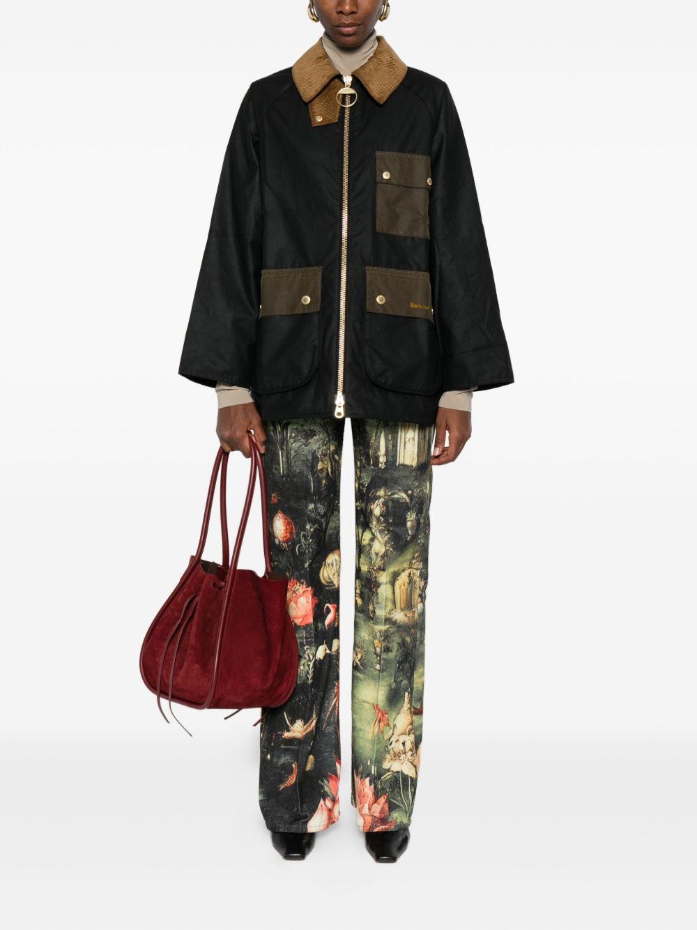 Giacca Cerata Luella LWX1483LWX BK71 BLACK CLASSIC TARTAN BARBOUR