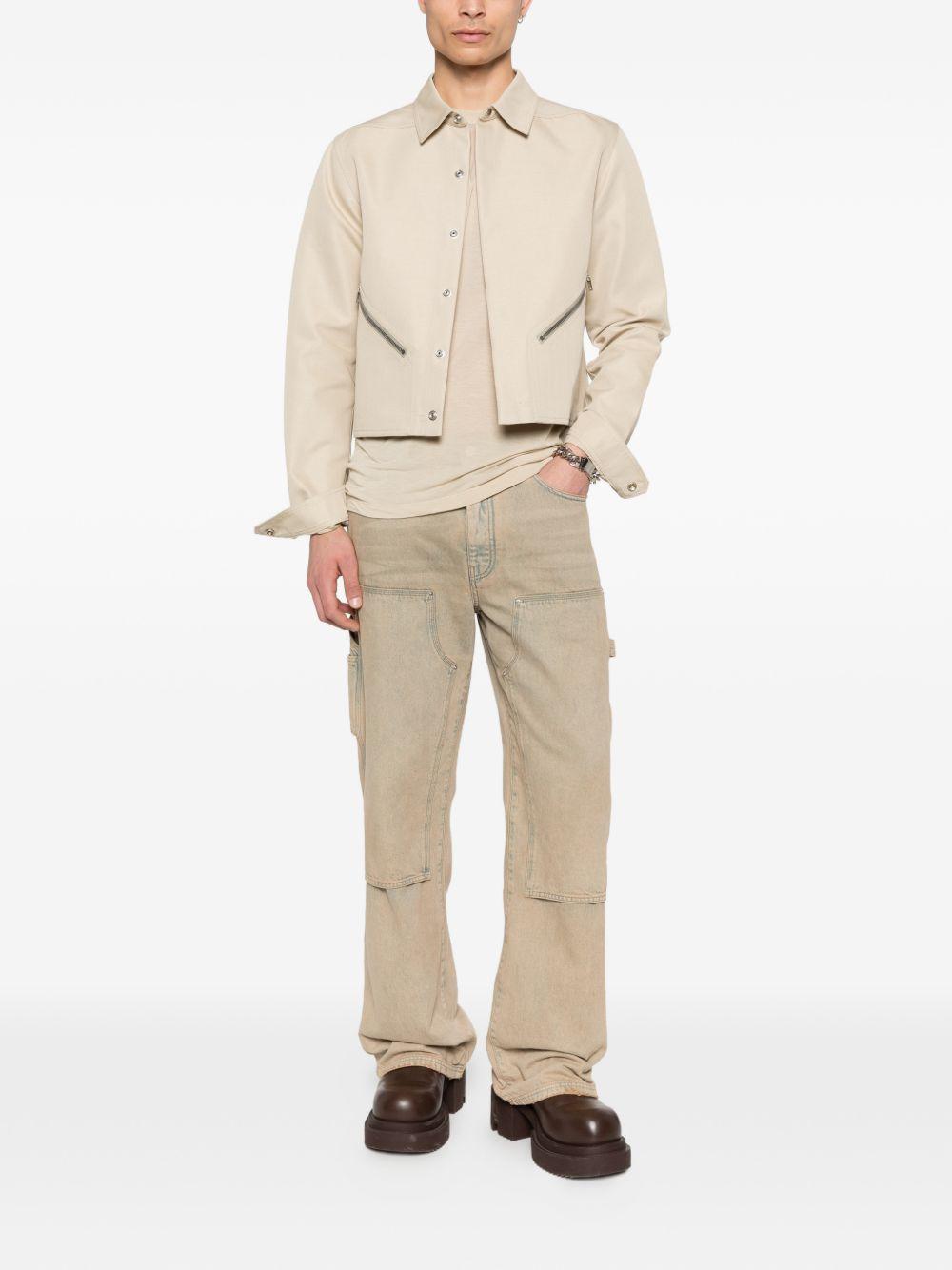 Tour Alice Shirt RU01F2742CDU 138 SAND RICK OWENS
