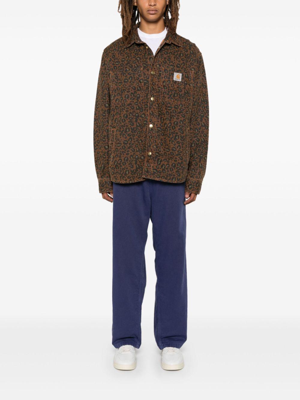 I033767 2MTGD CAMO LEO CARHARTT WIP