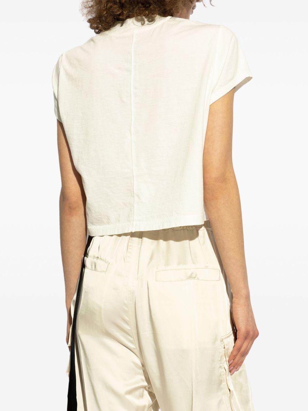 DRKSHDW SS25 Hollywood Cropped Small Level T DS01E3207RN 11 MILK RICK OWENS DRKSHDW