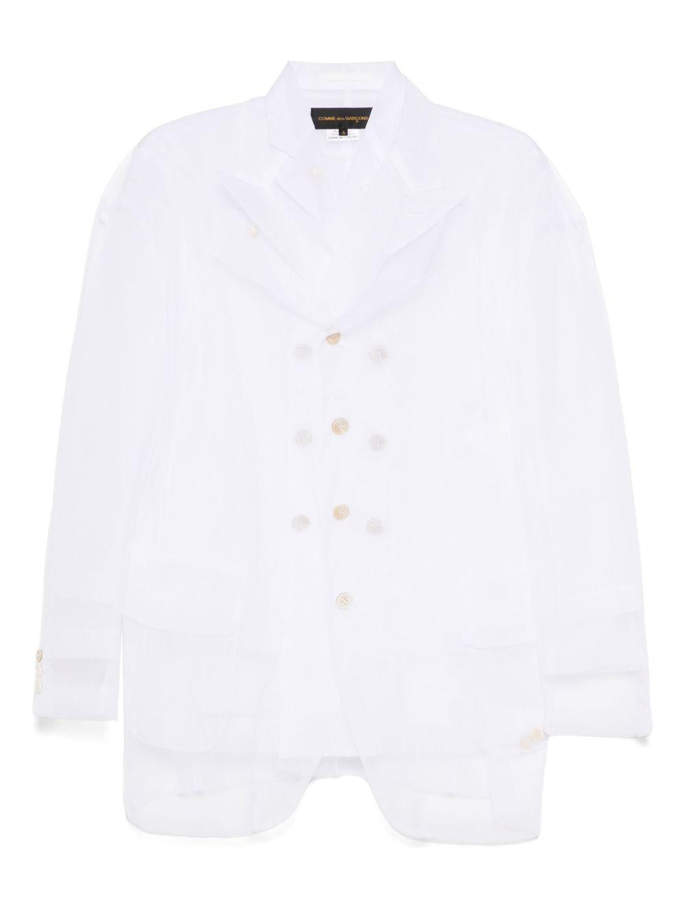 GOJ011S25 1 WHITE COMME DES GARCONS