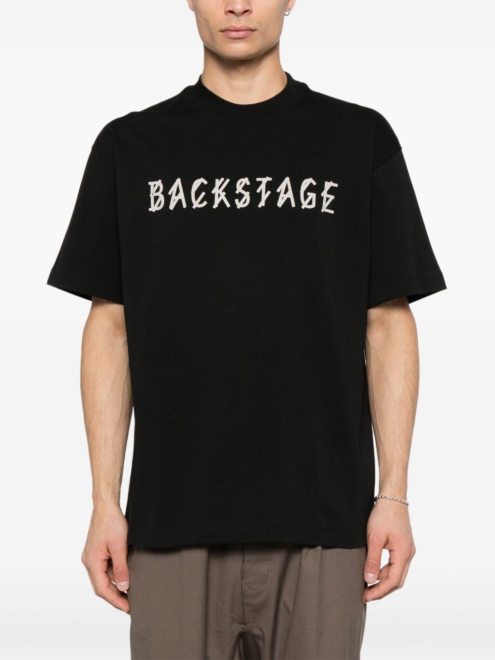 BACKSTAGE TEE B0030556FA528 P574 BLACK BACKSTAGE 44 LABEL GROUP
