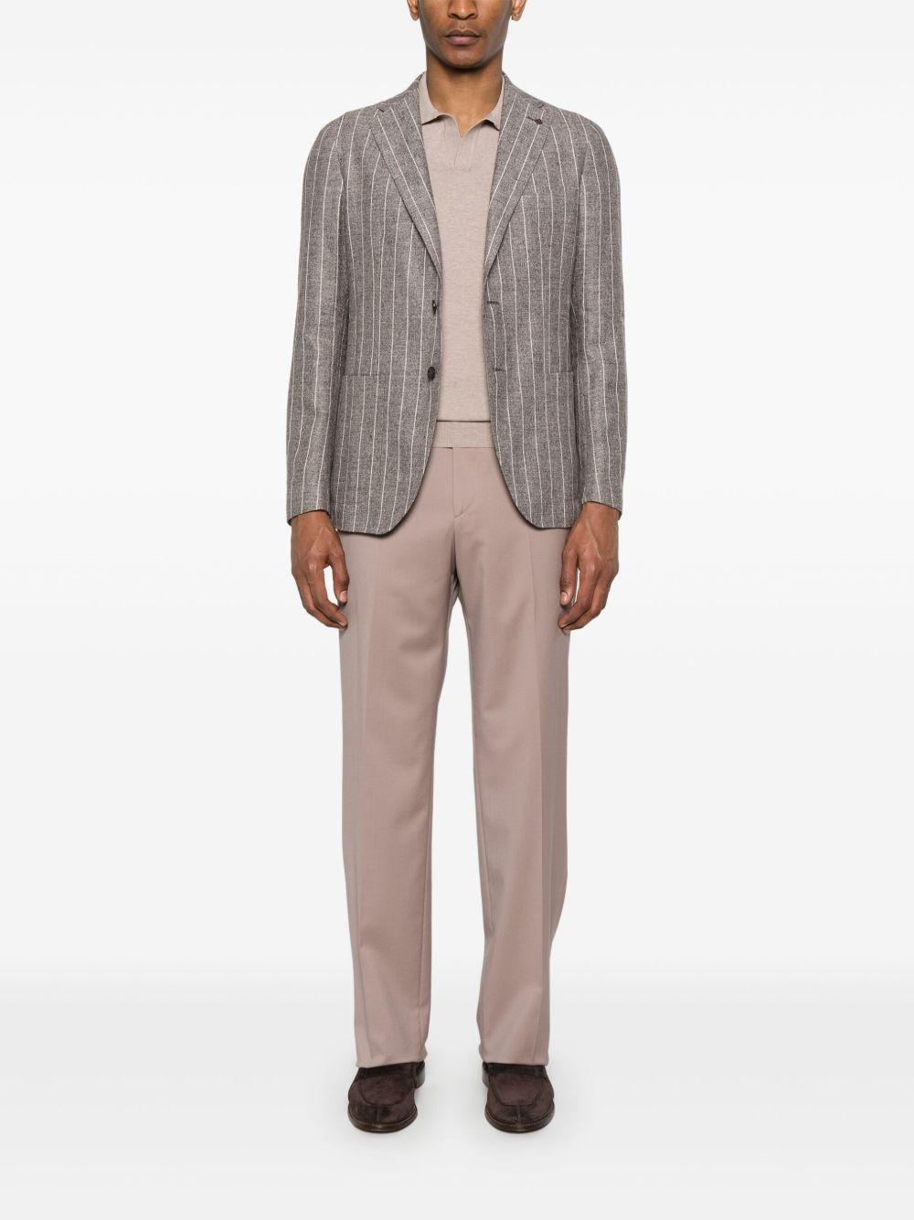 Blazer monopetto gessato 1SMC22KPE850049R25E183 M1306 TAGLIATORE