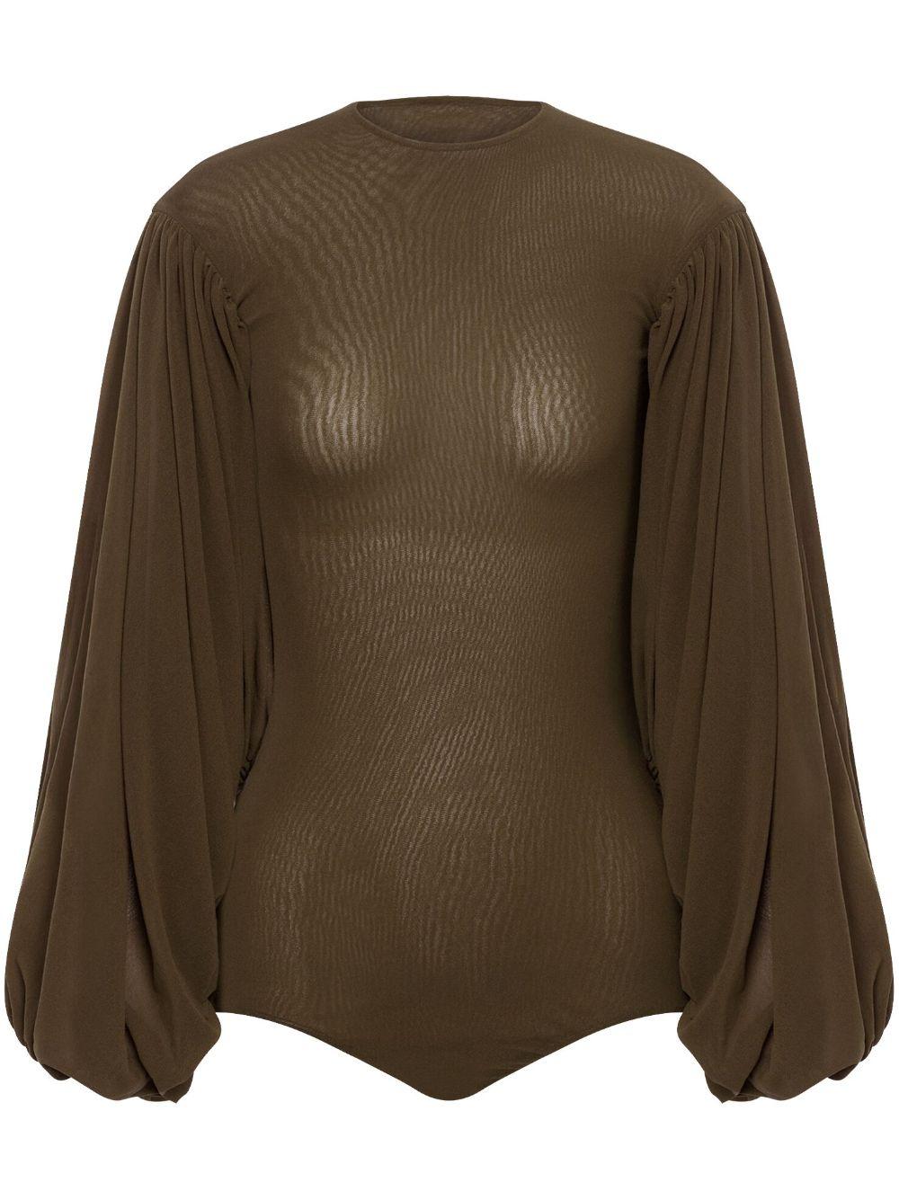 Body con maniche drappeggiate A11022118 92 PHILOSOPHY DI LORENZO SERAFINI