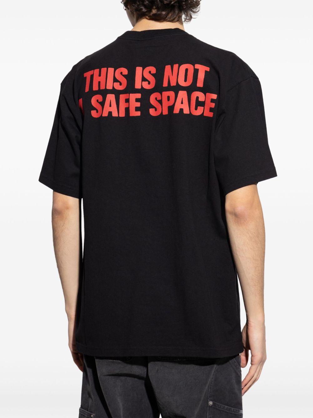 Safe Space Tee B0030556FA582 P605 BLACK 44 LABEL GROUP