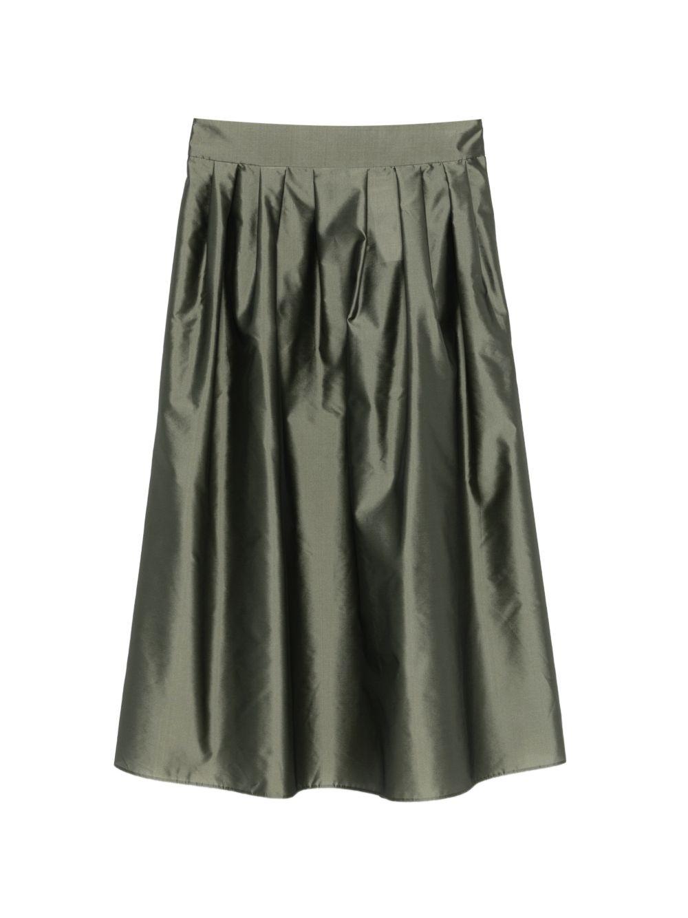 Gonna In Organza SMMEFFETTO 004 FOGLIE S MAX MARA