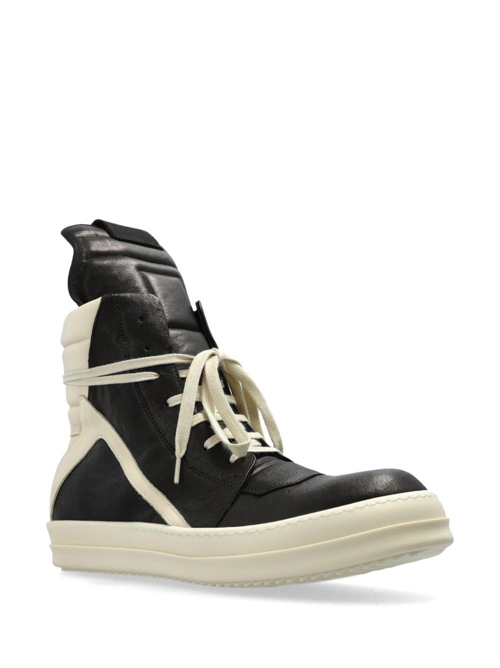 Geobasket Sneakers RU01E5894LCO 911 BLACK MILK RICK OWENS