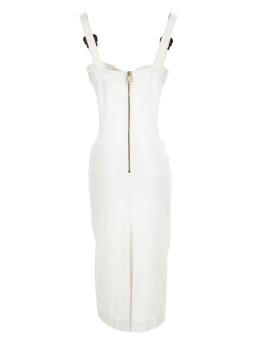 78HAO951EW015TC2 003 WHITE VERSACE JEANS COUTURE