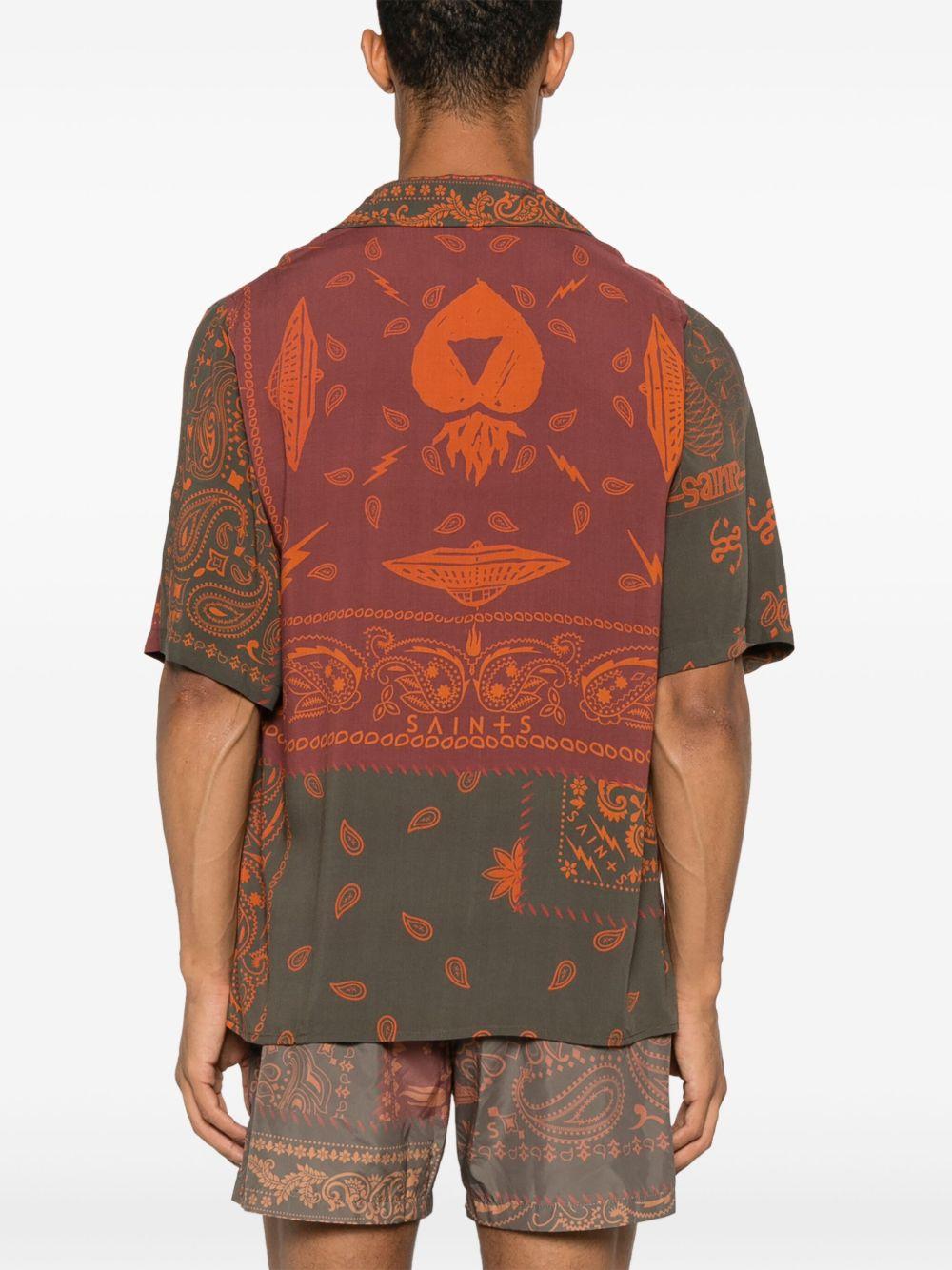 SHVI812003 6 RUST BEIGE SAINTS STUDIO