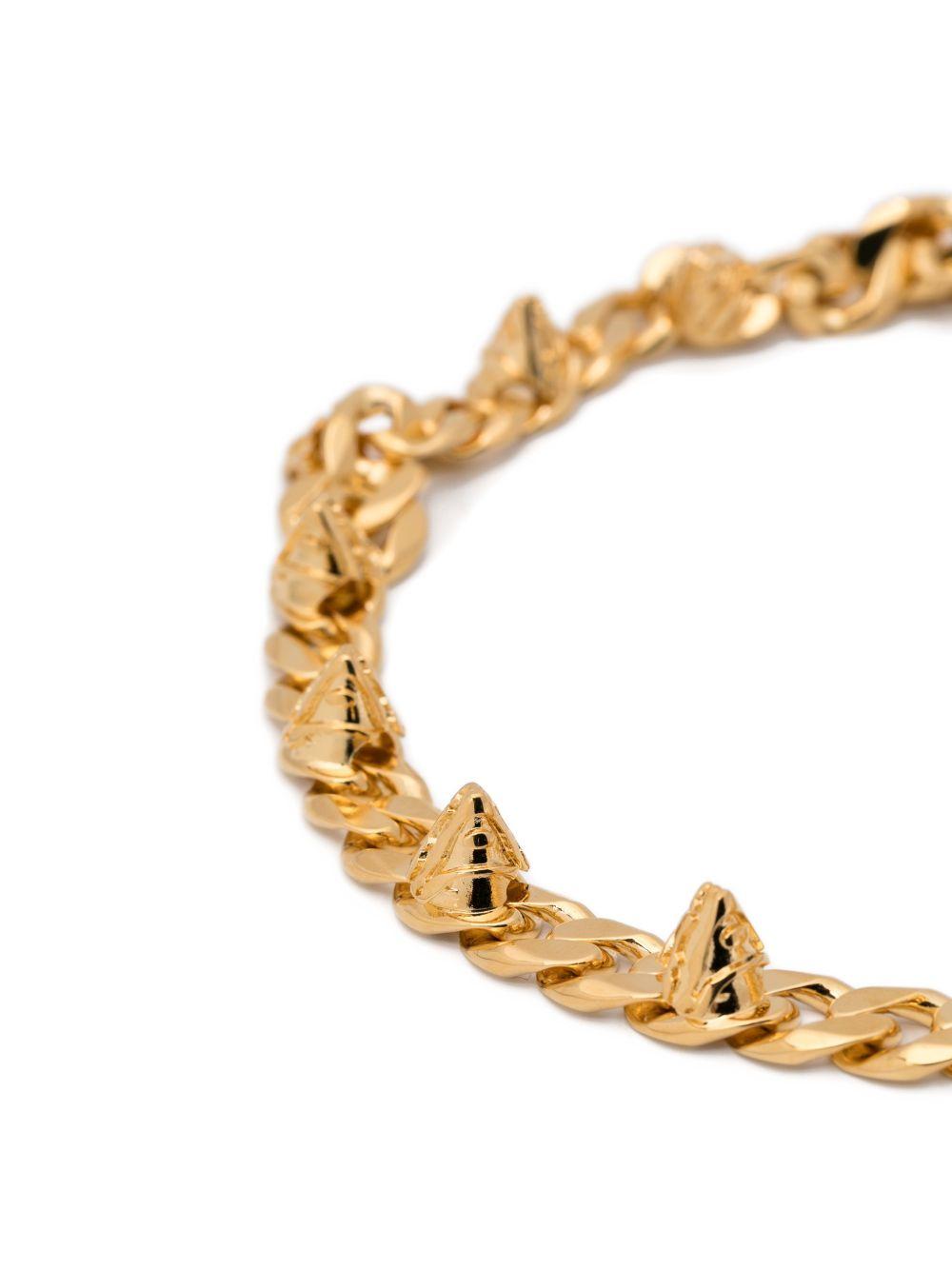 Chain Necklace Studs CRFBJX04 GOLD LEONARDOVALENTINI
