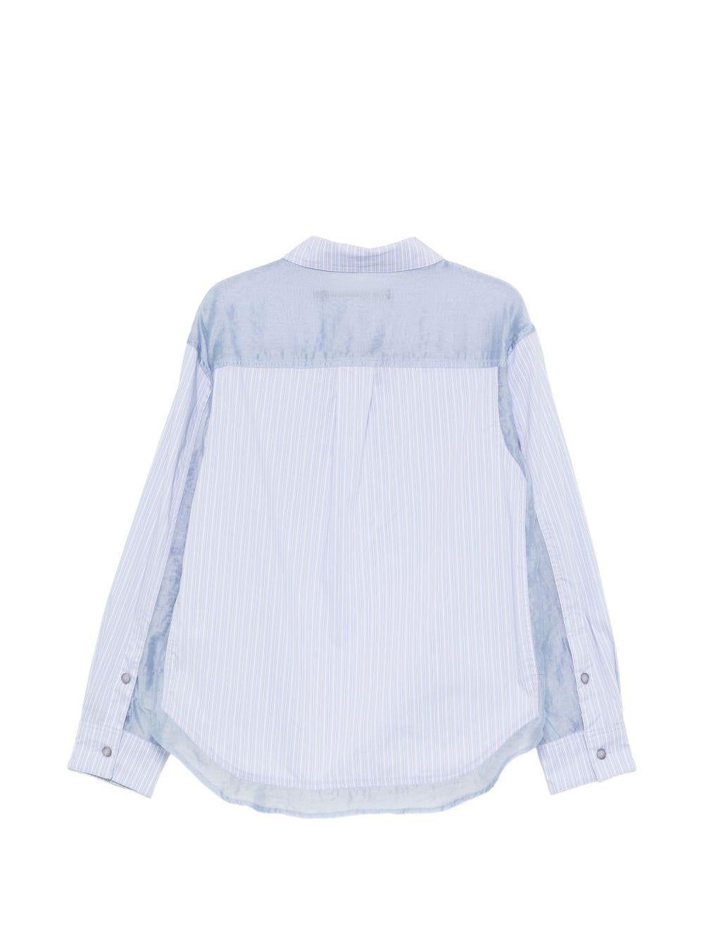 Aprol Organza Panel Shirt ATB1444M SKY BLUE ANDERSSON BELL