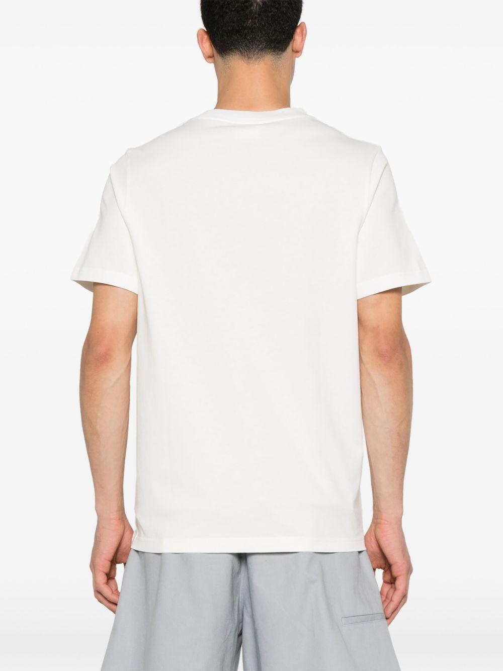 AC Printed T-Shirt 125JTS008JS0112 0001 HERITAGE WHITE COURREGES