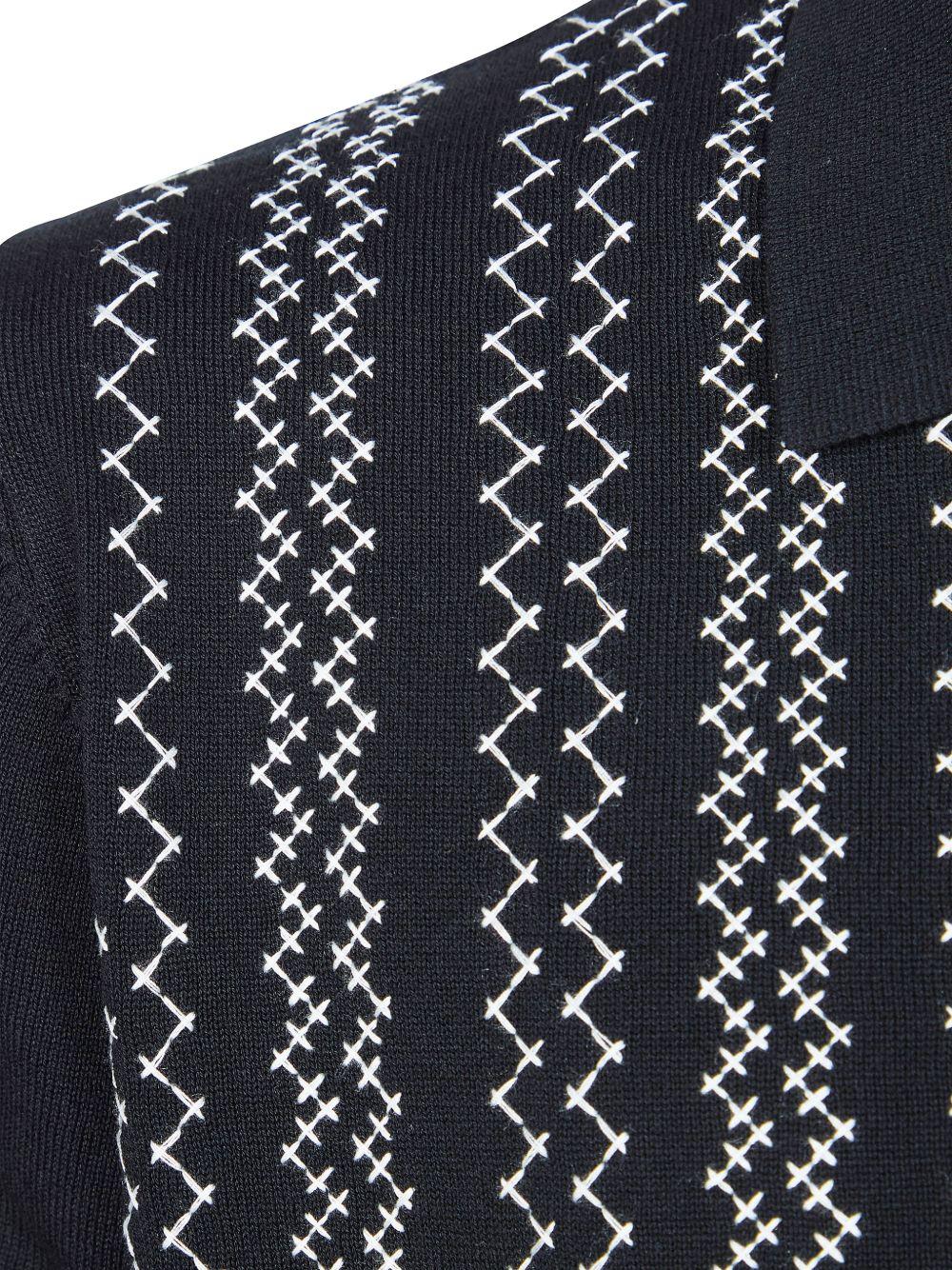 Camicia in maglia di cotone A048F900 9000 PAOLO PECORA