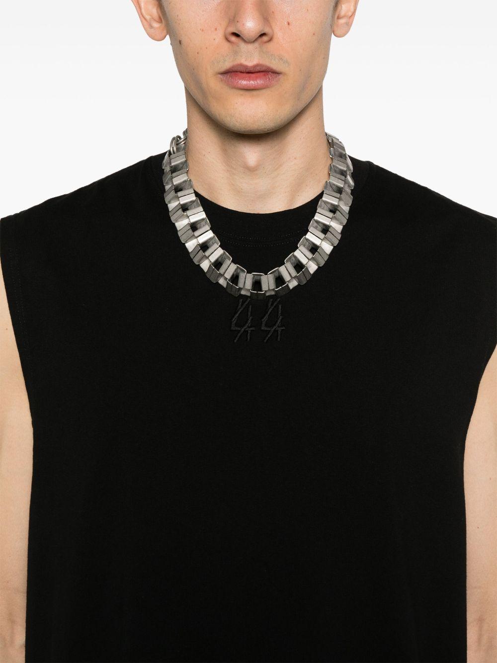 Classic Sleeveless Tee B0030580FA582 P396 BLACK WHITE 44 LABEL GROUP