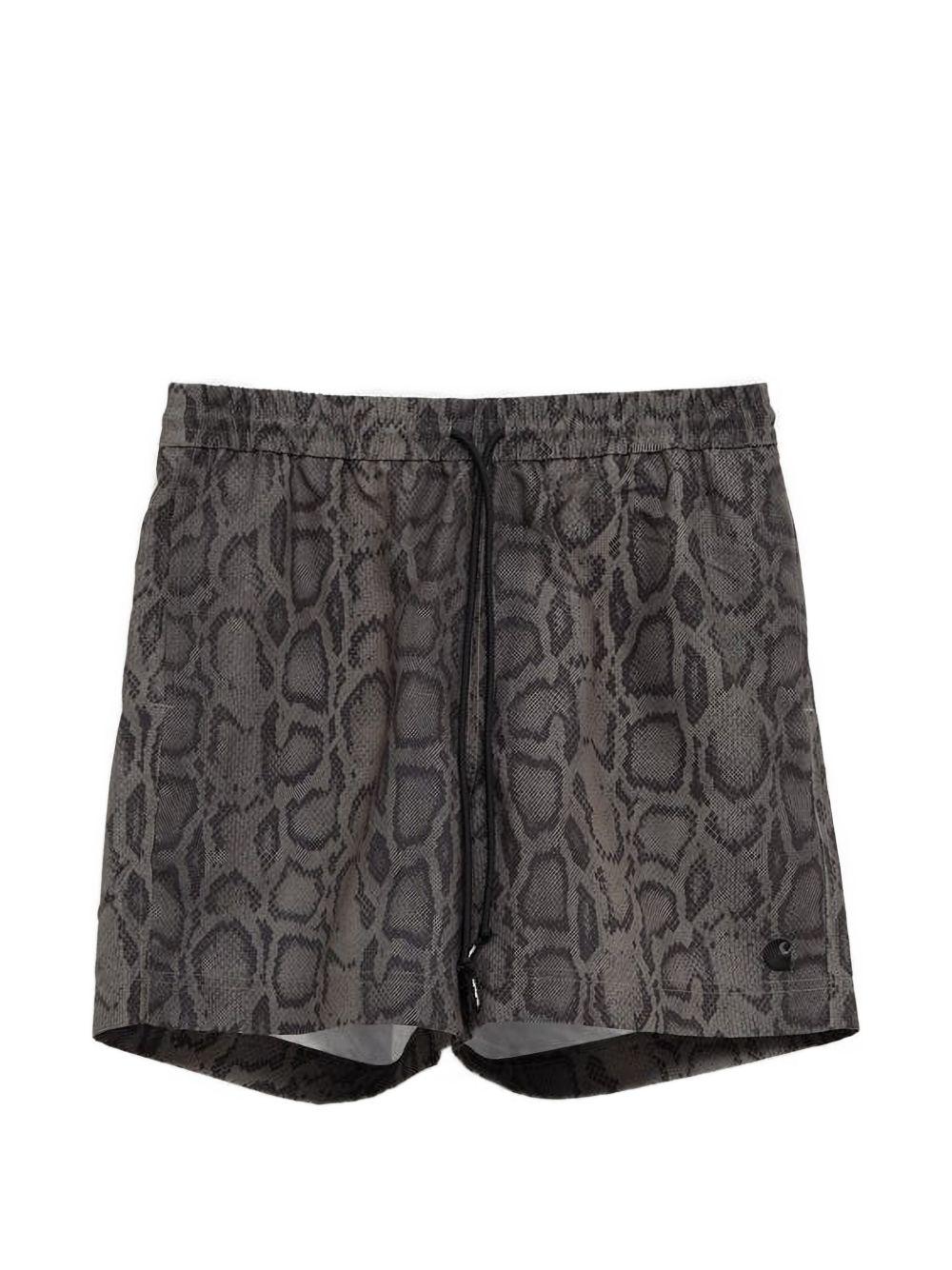 Slater Swim Trunks I035063 3QAXX SNAKE CAMO CARHARTT WIP
