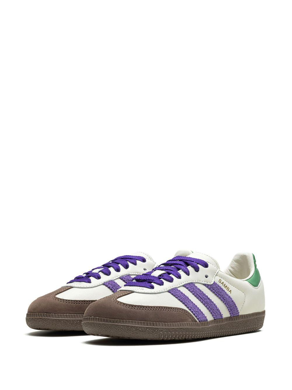 ID8349 WHITE PURPLE GREEN ADIDAS ORIGINALS