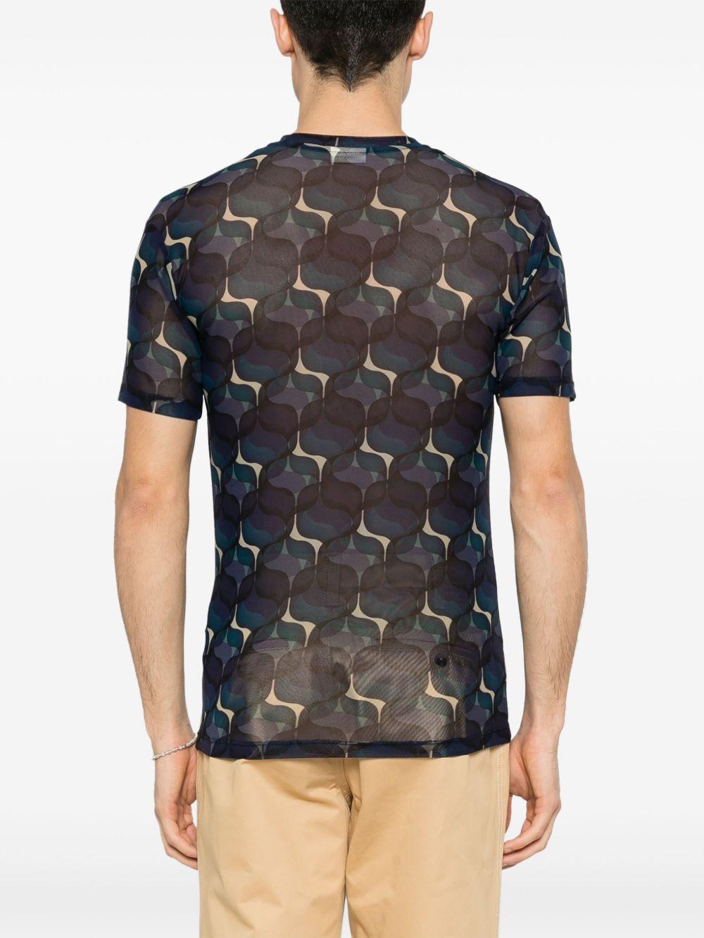 HECKSOPR8616 507 INDIGO DRIES VAN NOTEN