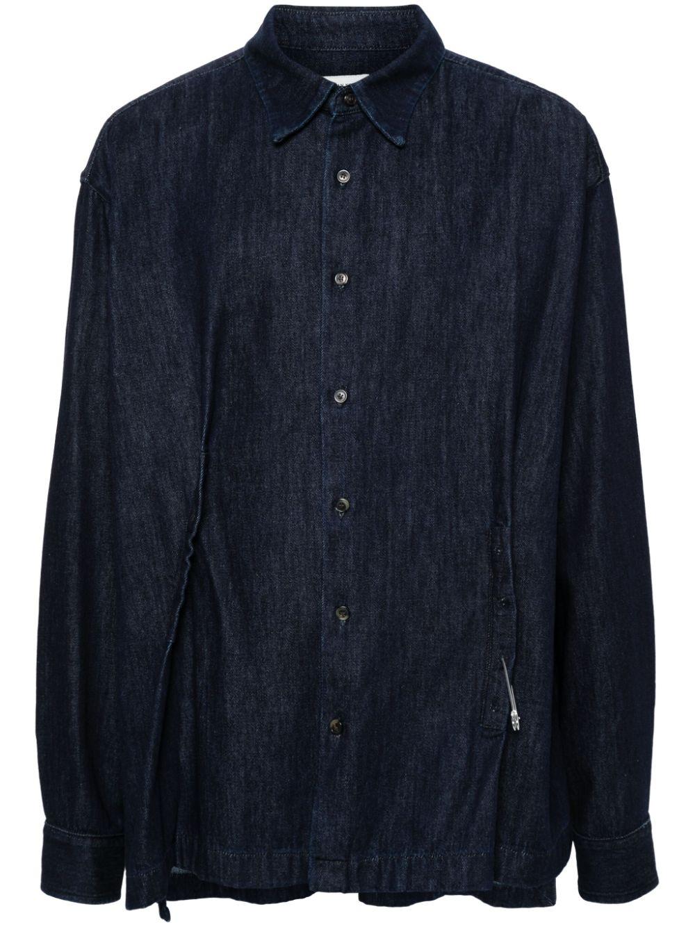 COULTER9378 507 INDIGO DRIES VAN NOTEN