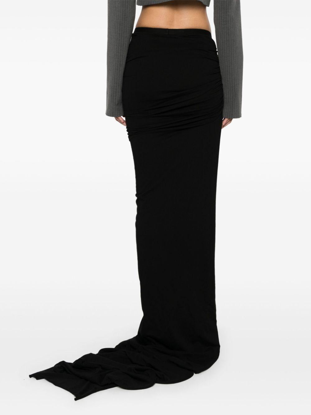 Edfu skirt RP01E7366JA 09 BLACK RICK OWENS