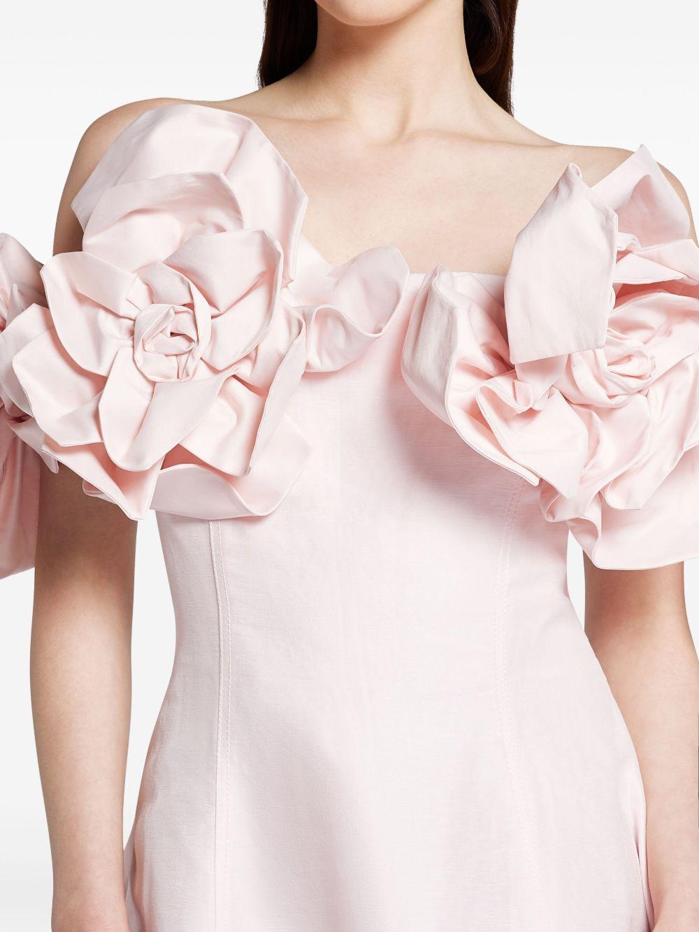 Etta Mini Dress 25RE5241 PASTEL PINK AJE