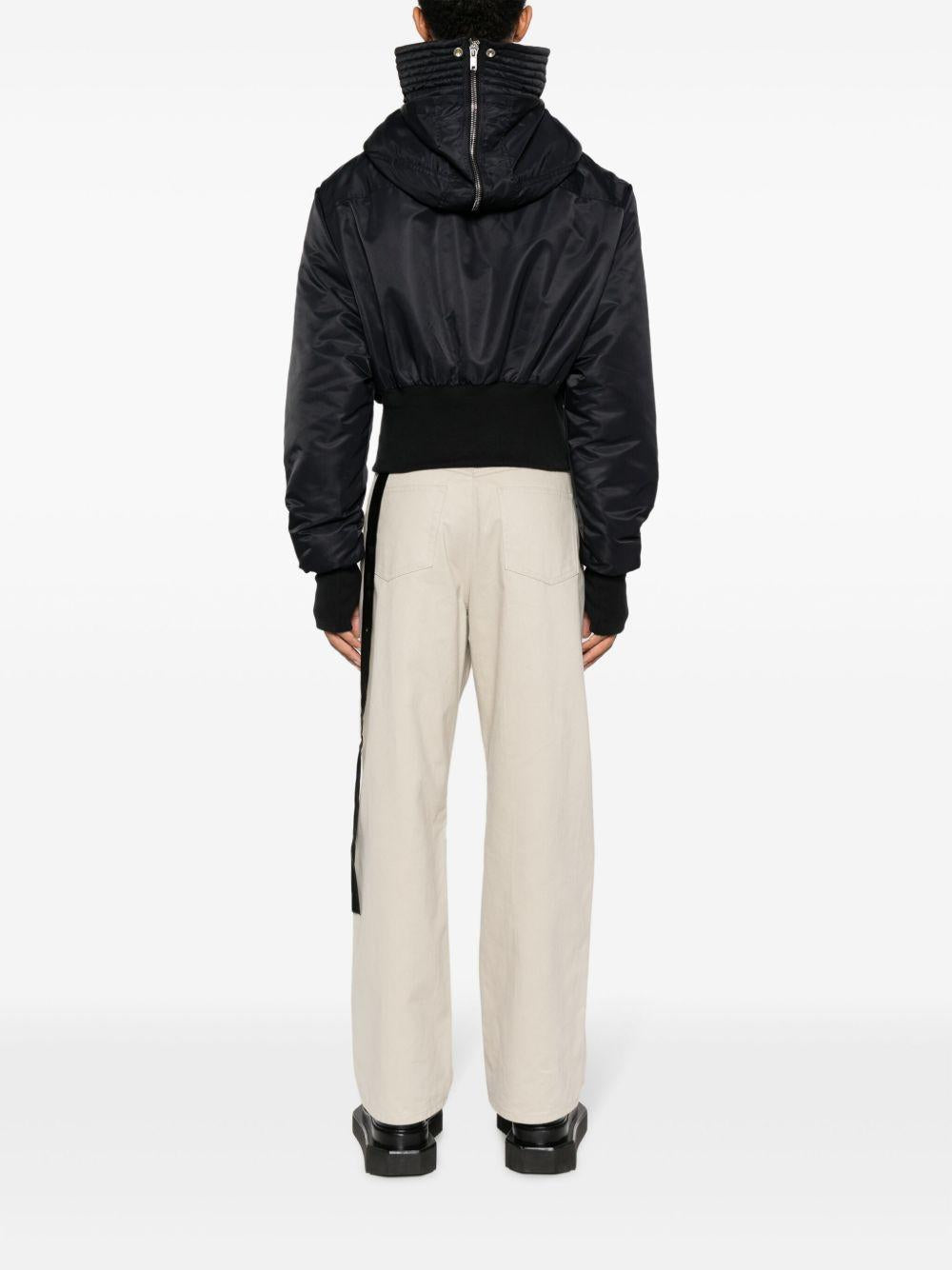 DS02C5720BR 0925 BLACK GREEN RICK OWENS DRKSHDW