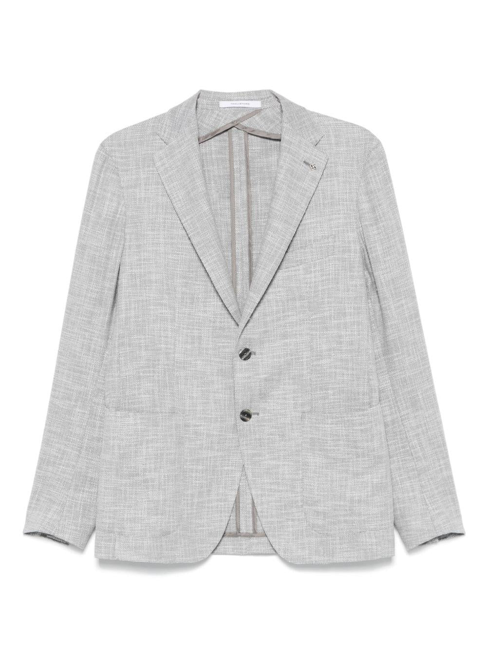 Blazer con tessitura intrecciata 1SMC22KPEC90057U25E290 EP842 TAGLIATORE