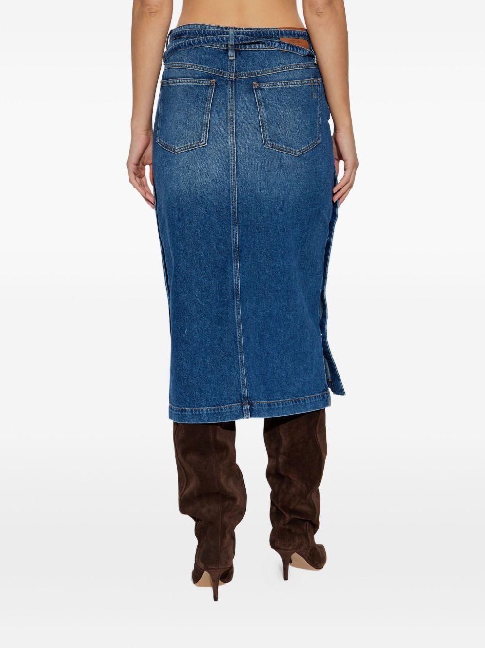 Gonna in denim BIBLIOSMM10633 005 MEDIO VINTAGE SPORTMAX