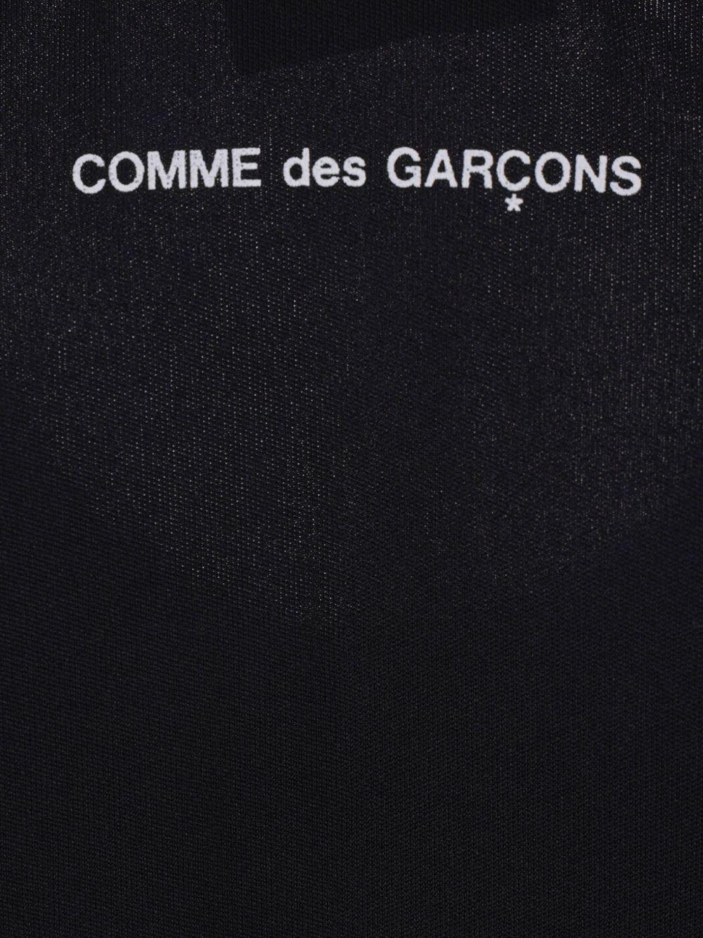 Logo Tank Top GOT003S25 1 BLACK WHITE COMME DES GARCONS