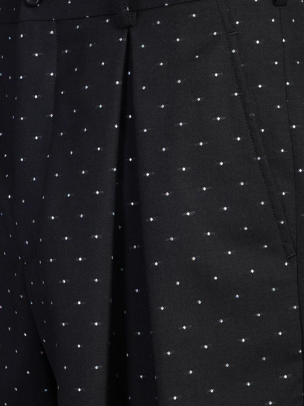 Polka Dot Shorts POP003 1 BLACK COMME DES GARCONS HOMME PLUS
