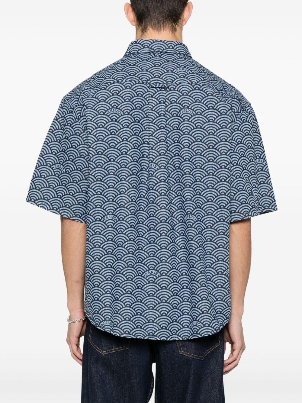 FE55DC1016L1 BLUE DENIM KENZO