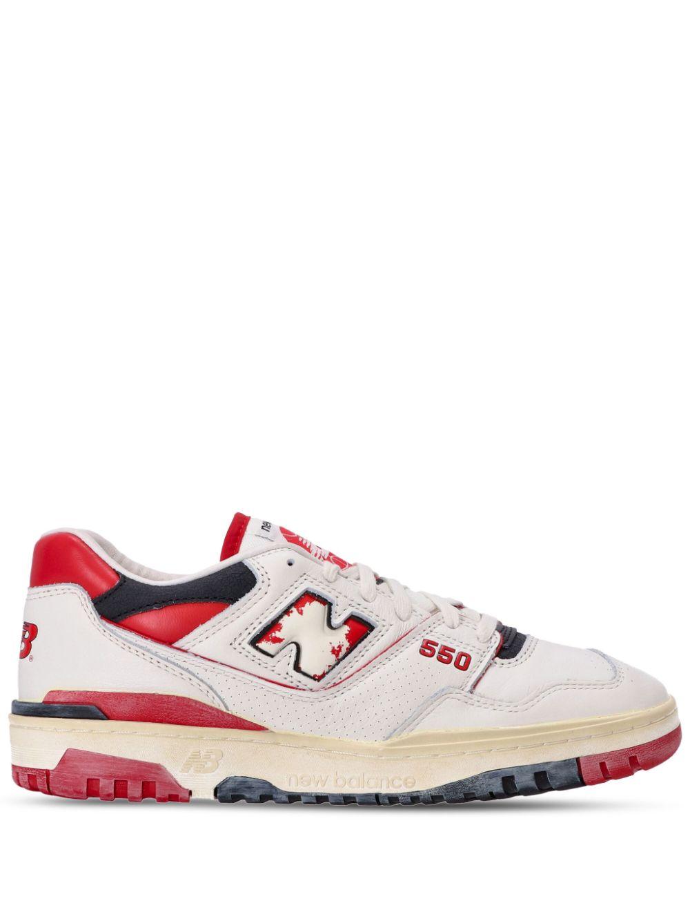 BB550VGA OFF WHITE RED NEW BALANCE