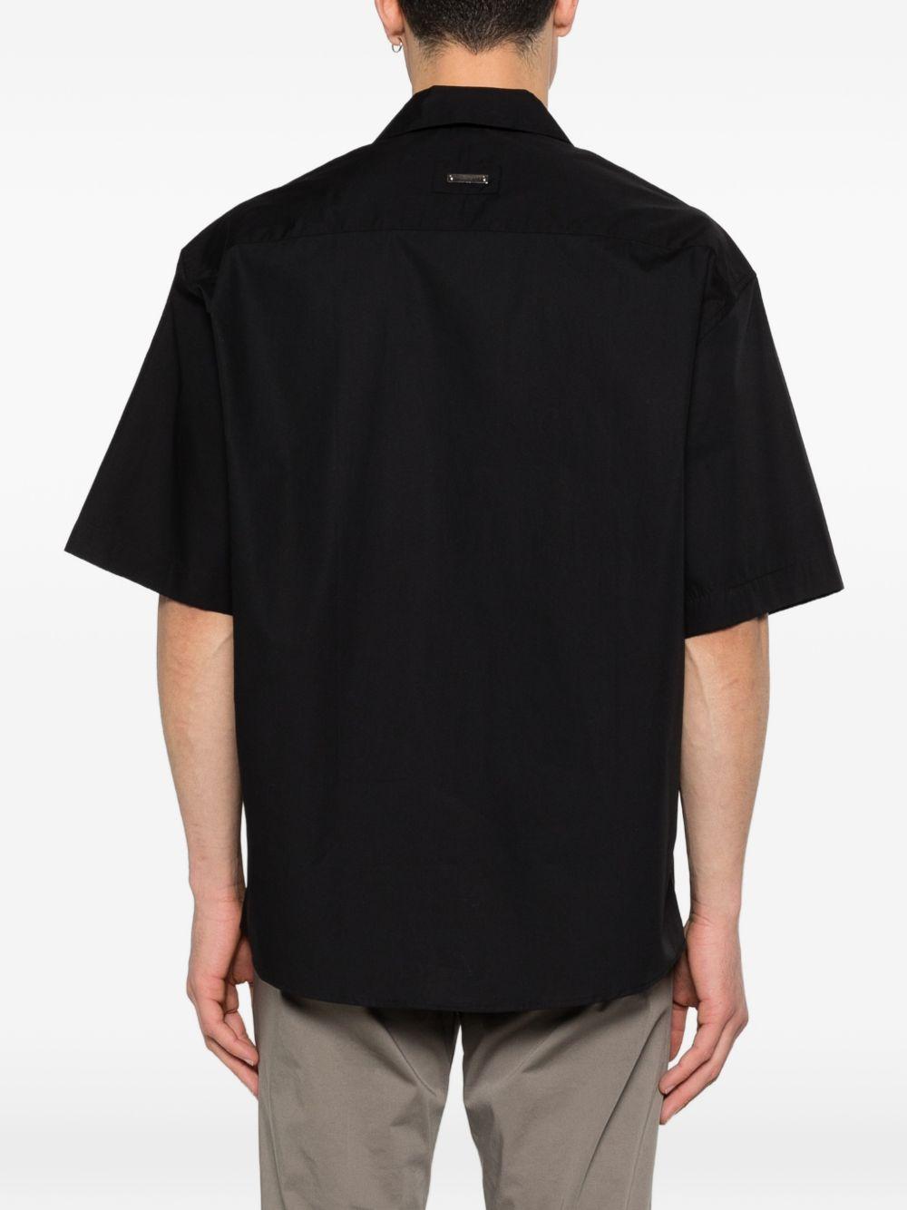Camicia a maniche corte con taschino G0910187 9000 PAOLO PECORA